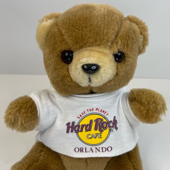 Hard Rock Cafe Orlando Bear About 8.5” Tall - Picture 2 of 7